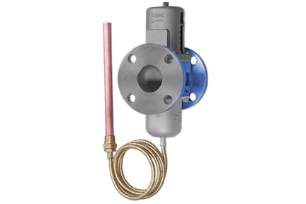 56-T - 2-1/2" NPT, 100-175 Degree Temperature Actuated Valve