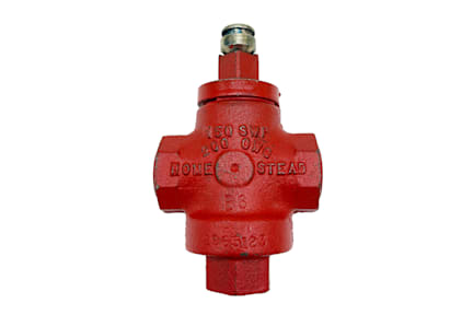 Homestead 601UL - 1/2" Lubricated Plug Valve