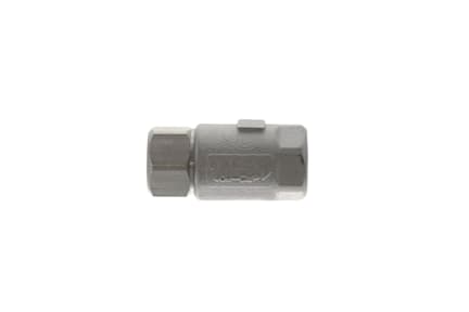 62-103-01 - 1/2" FNPT Spring S.S. Cone Check Valve (CVB)