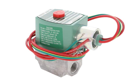 1/8", 0-15 PSI, Normally Closed Solenoid Valve