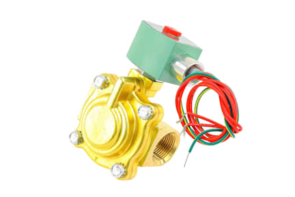 1", 2-Way, Normally Closed Solenoid Valve