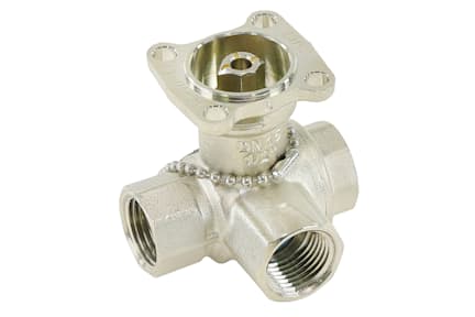 B307 - 1/2" NPT, 3-Way Ball Valve