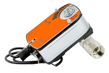 B224+LF120-S - 1" Ball Valve with 120V, 35 in-lb Motor Actuator