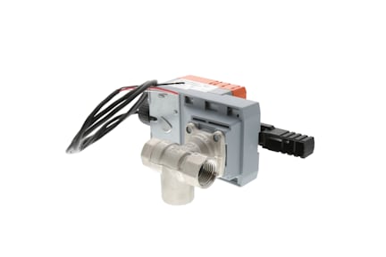 B310+LRB24-3 - 1/2" NPT, Ball Valve with 24V, 45 in-lb Motor Actuator