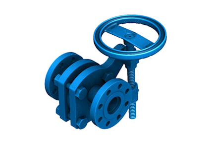 Everlasting 4061S (57) - Steel, 1-1/4" Flanged, Slow Open Blowdown Valve