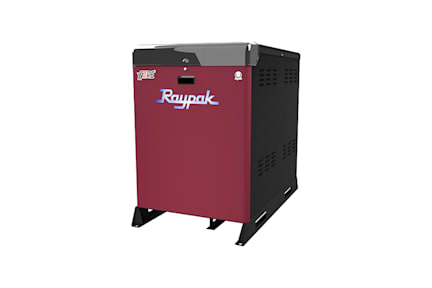 Raypak H7-400B-KY - 399 MBTU, 50 GPM, 7:1, XFiire Hydronic Boiler