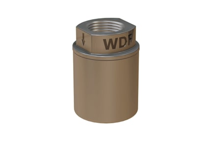 WDF2 - 1/2" SW, 450 PSIG, Steam Trap Diffuser with Inlet/Outlet Connection