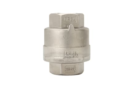 WSSCV - 1" NPT, 500 PSIG. Stainless Steel Check Valve
