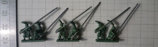 Pike Rank and File Front Ranks