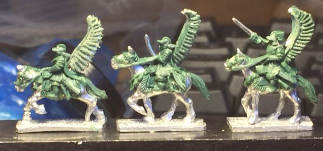 two Warmonger Miniatures Announcments Winged-hussar-wip