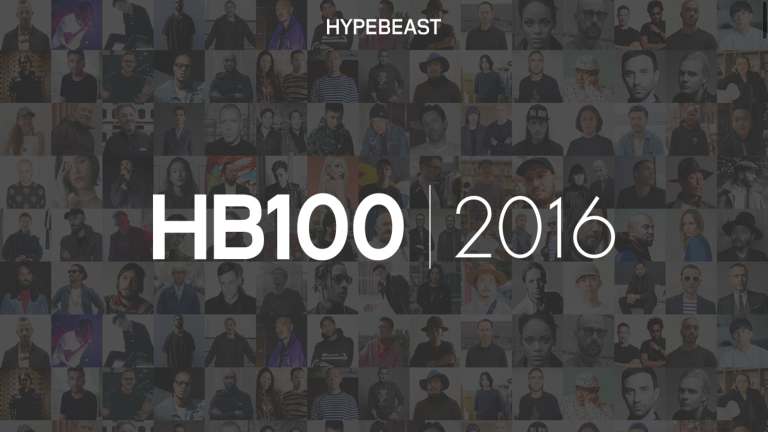 HYPEBEAST 100 2016 image 1