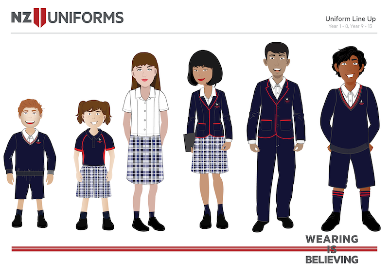 MEASURING GUIDE - Uniforms NZ: Uniform Group Provides Uniform