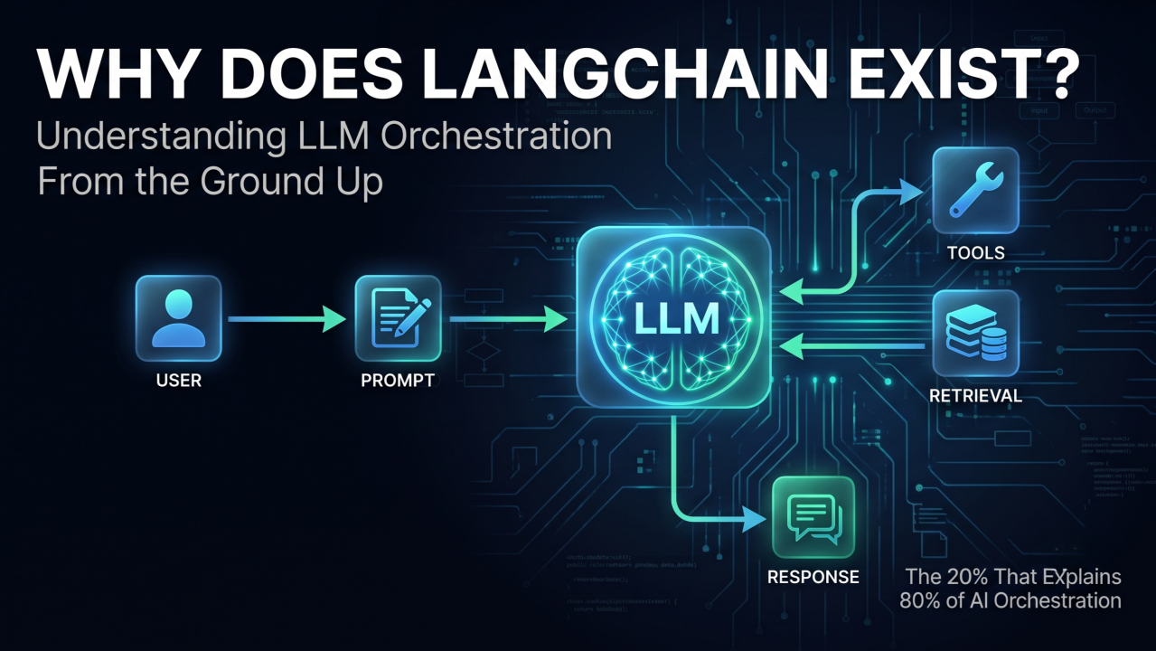 Why Does LangChain Exist? Understanding LLM Orchestration From the Ground Up