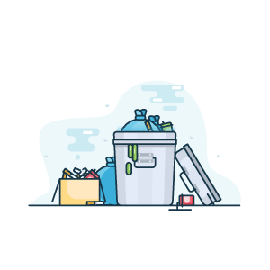 trash