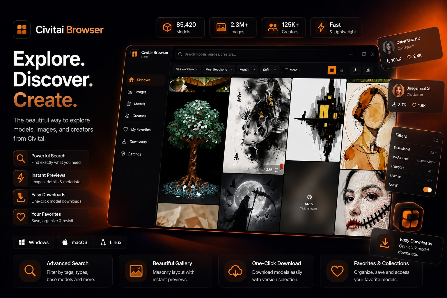 Civitai Browser cover