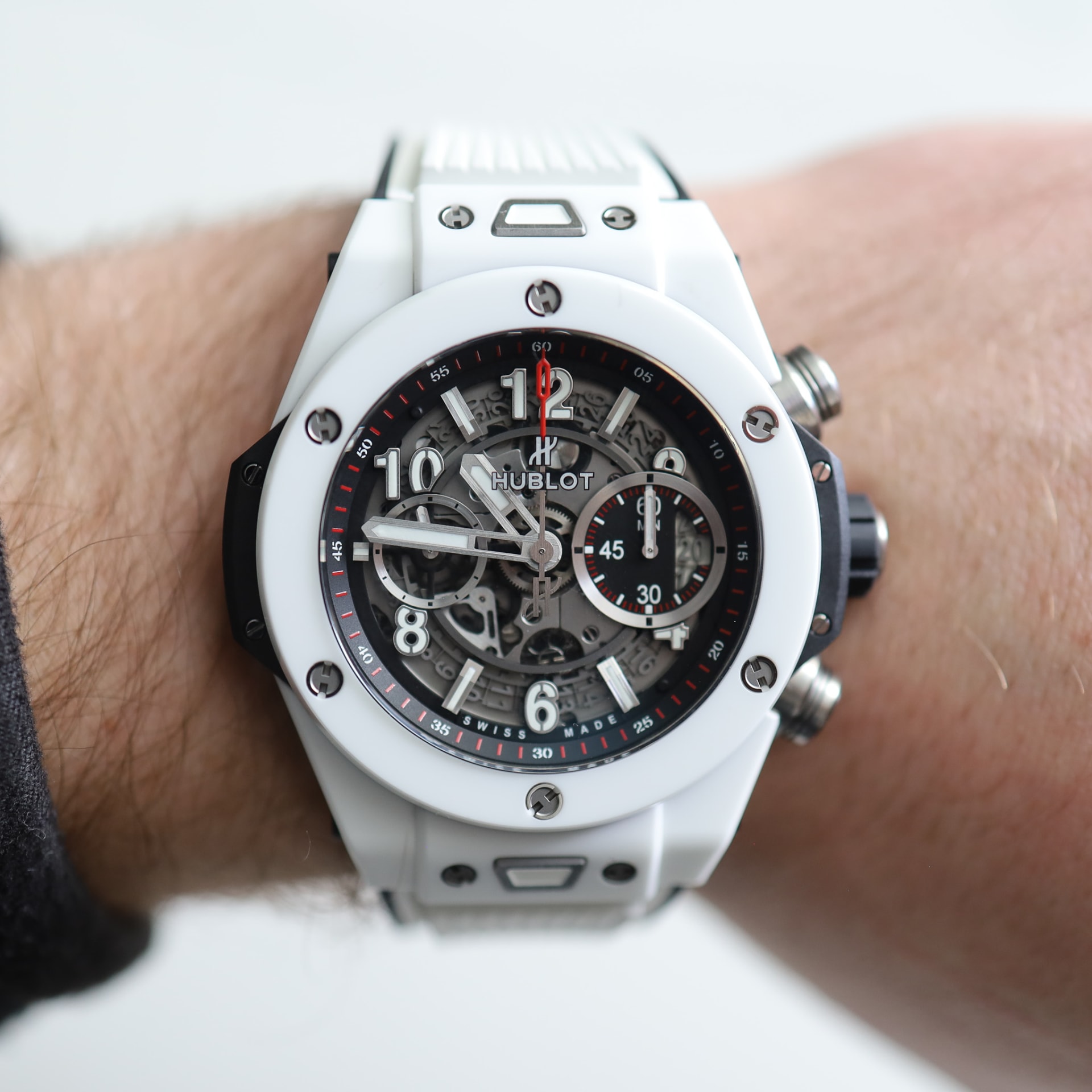 Big Bang Unico White Ceramic 42 mm