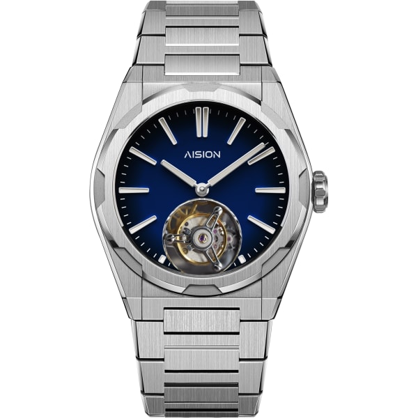 AISION Tourbillon - Modern Minimalism Dial - Blue