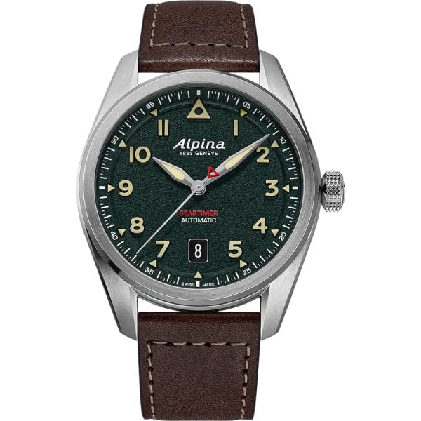 Alpina Startimer Pilot Automatic Khaki