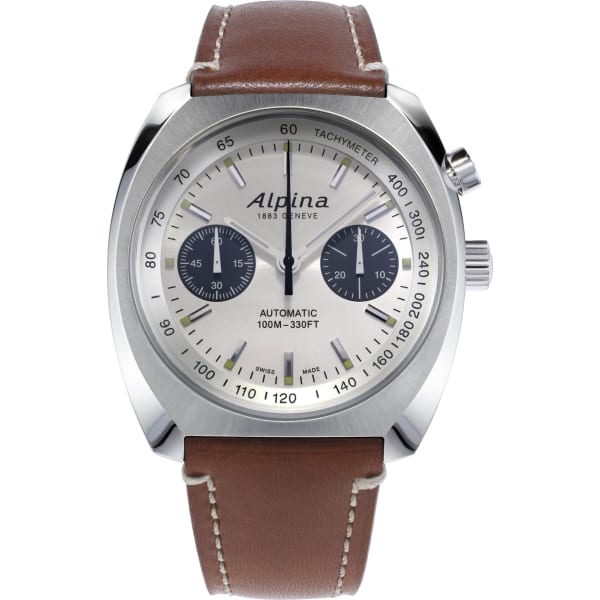Alpina Startimer Pilot Heritage Chronograph SIlver
