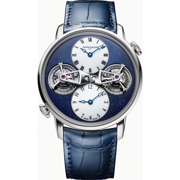 Arnold & Son Double Tourbillon White Gold