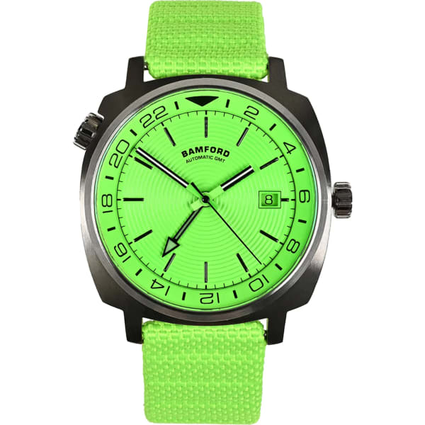 Bamford London Neon Series GMT Electric Green