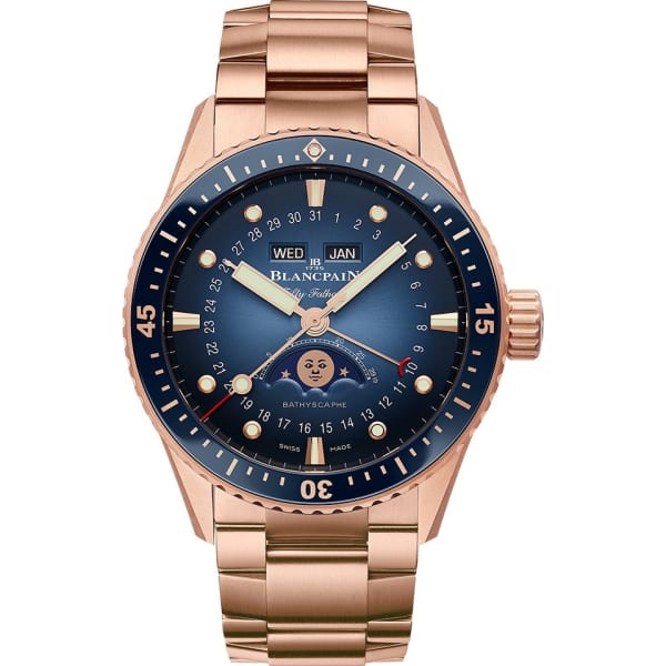 Blancpain Fifty Fathoms Bathyscaphe Quantième Complet