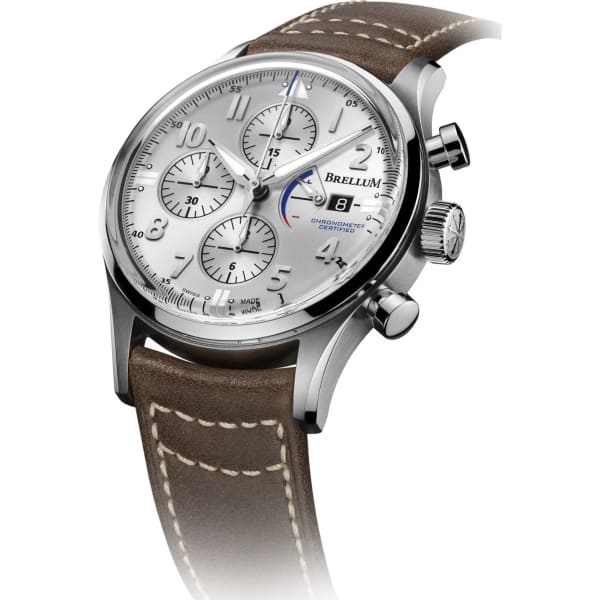 Brellum Pilot Power Reserve Silver
