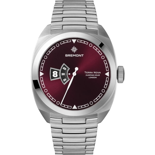 Bremont Terra Nova Jumping Hour 40.5mm Burgundy