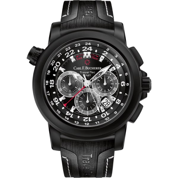 Carl F. Bucherer Patravi Traveltec Black