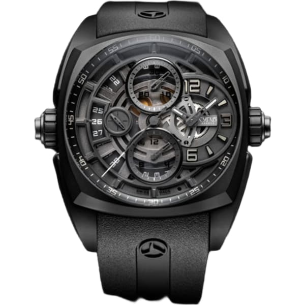 Cyrus Klepcys Skeleton Chronograph Darkness