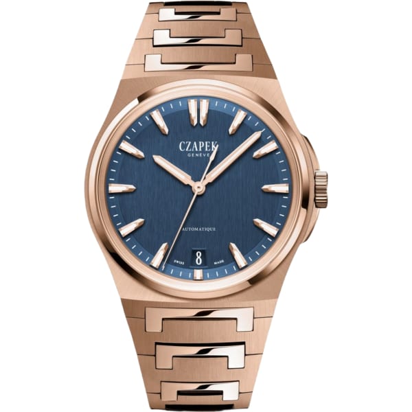 Czapek & Cie Antarctique Mount Erebus Deep Blue Full Rose Gold 5n