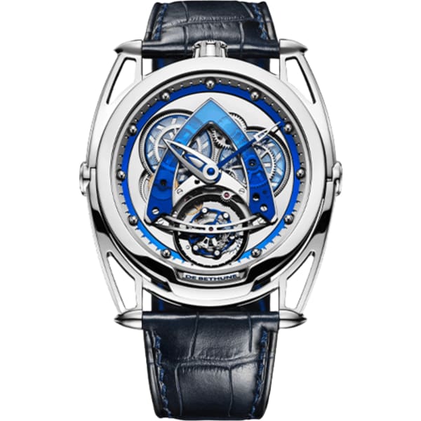 De Bethune Db28 Steel Wheels Sapphire Tourbillon