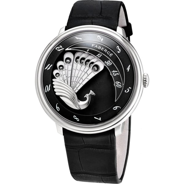 Fabergé Lady Compliquée Peacock White Gold Black