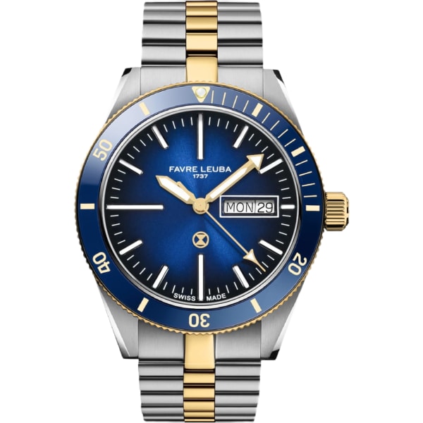 Favre Leuba Deep Raider Day Date Two-Tone