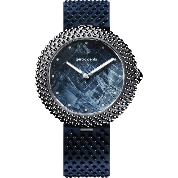 Gérald Genta Gentissima Oursin 41 Blue Meteorite