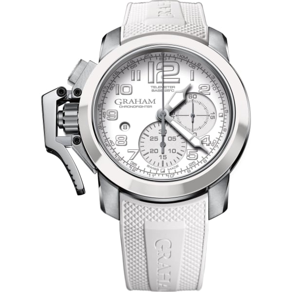 Graham Chronofighter Steel Black & White