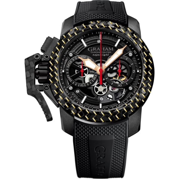 Graham Chronofighter Superlight Carbon Skeleton