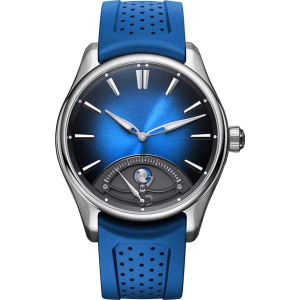 H. Moser & Cie. Pioneer Retrograde Seconds Midnight Blue