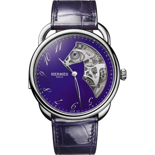 Hermes Arceau Samarcande Blue Minute Repeater White Gold