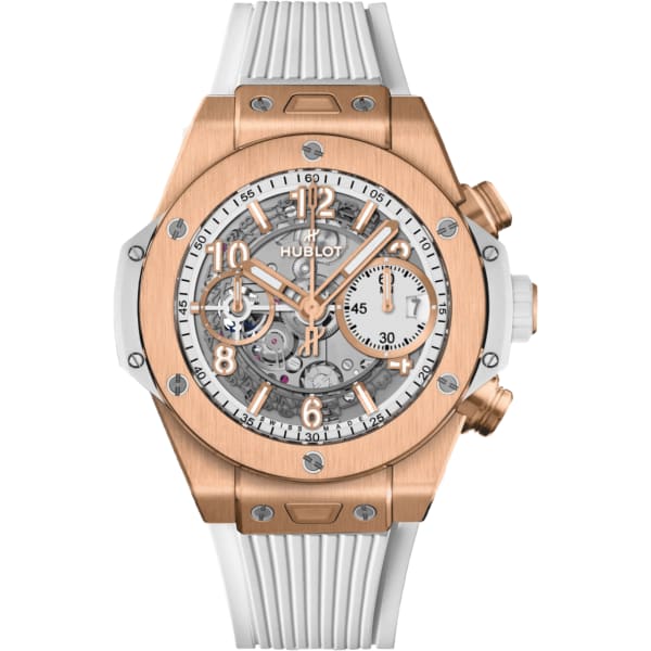 Hublot Big Bang Unico King Gold White