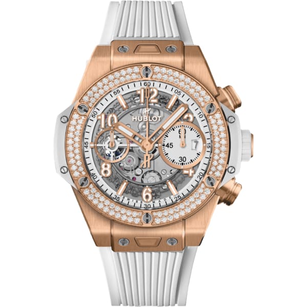 Hublot Big Bang Unico King Gold White Diamonds