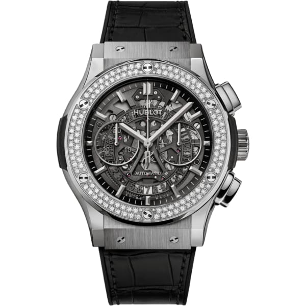 Hublot Classic Fusion Aerofusion Titanium Diamonds