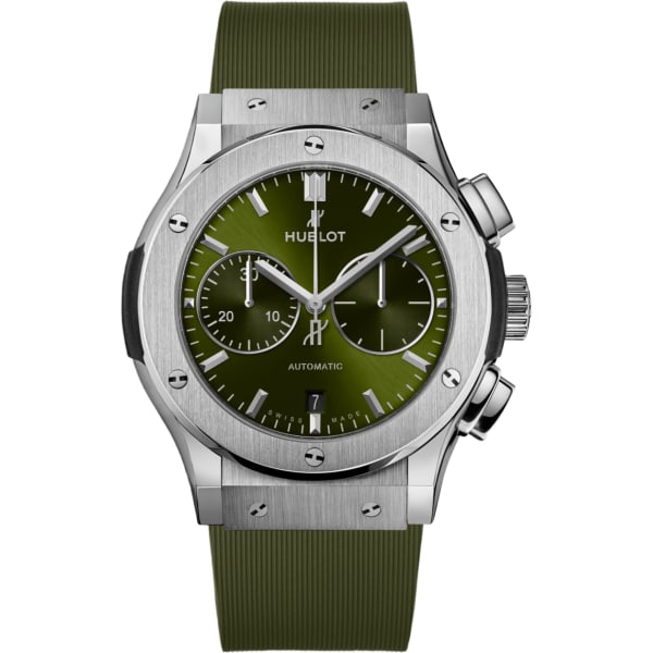Hublot Classic Fusion Chronograph Titanium Green