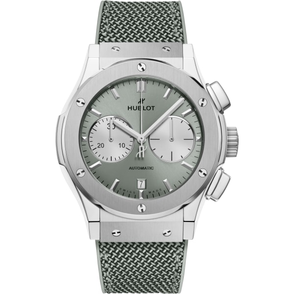 Hublot Classic Fusion Chronograph Titanium Sage Green