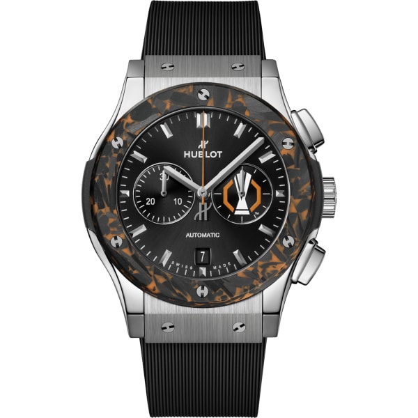 Hublot Classic Fusion Chronograph UEFA Europa League Titanium Carbon