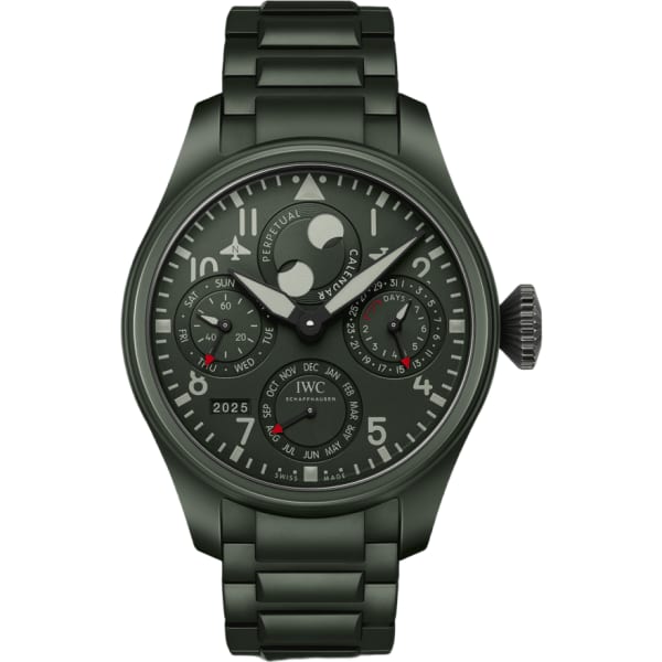 IWC Big Pilot's Watch Perpetual Calendar Top Gun Woodland