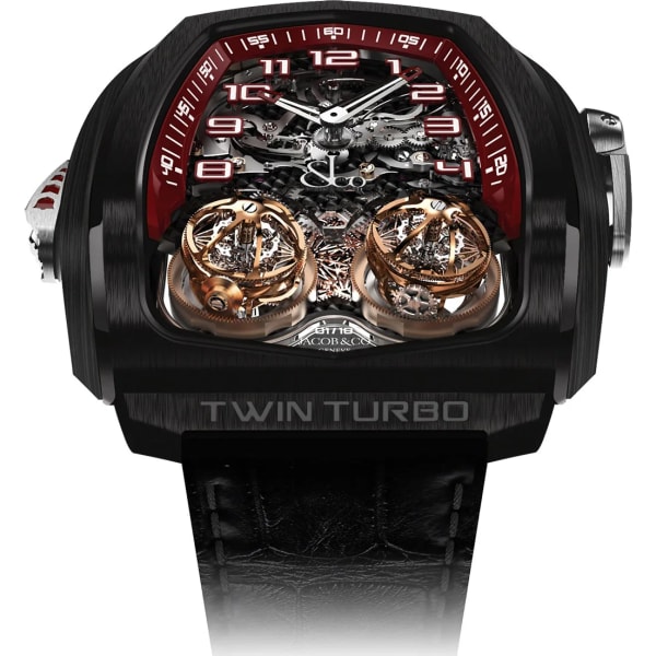 Jacob & Co Twin Turbo Black DLC
