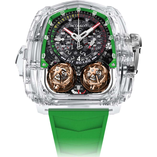 Jacob & Co Twin Turbo Furious Sapphire Crystal