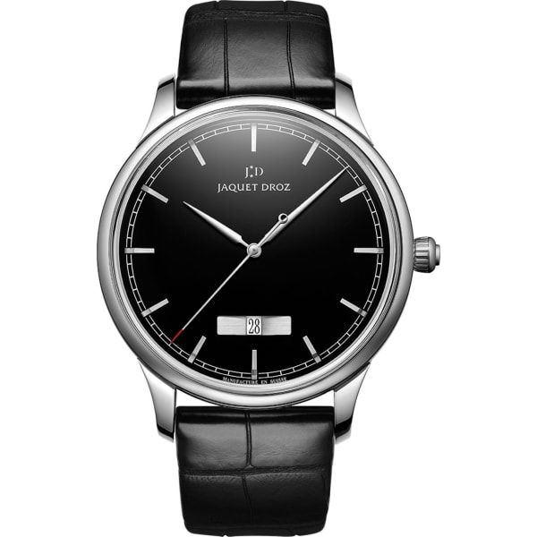 Jaquet Droz Grande Heure Minute Quantieme Onyx