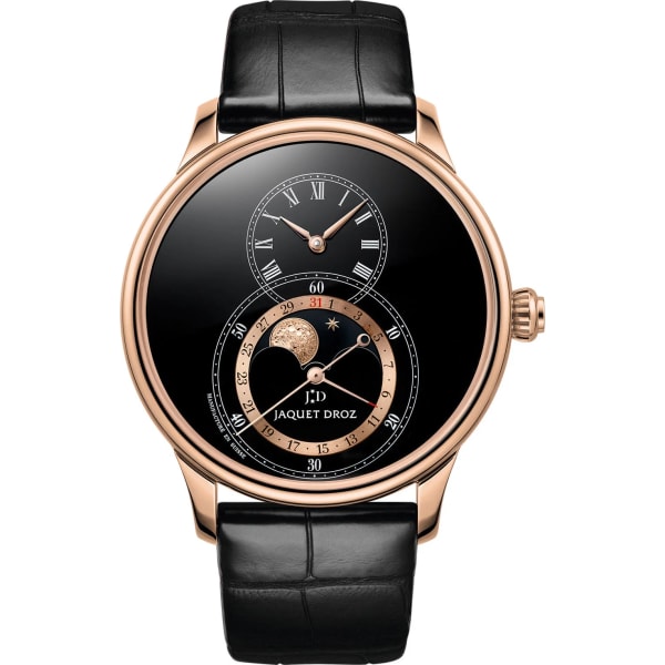 Jaquet Droz Grande Seconde Moon Black Enamel